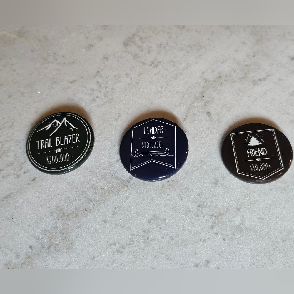 Set of 3 RARE Tim Hortons children's foundation pins